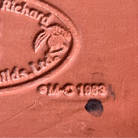 Mackenzie-Childs Victoria and Richard Ceramic Tile Trivet Decor - Picture 9 of 11